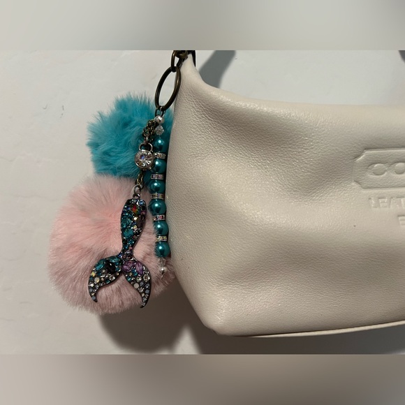 Bag Charm - Mermaid Tails Medium Size Handcrafted - Picture 10 of 11